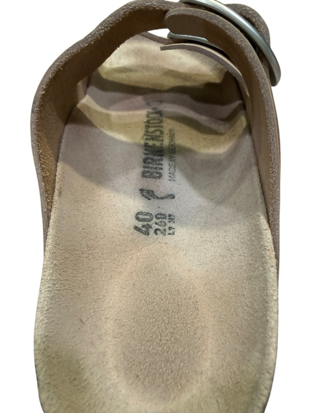 Birkenstock Arizona Big Buckle Light Rose Minimalist Casual Sandals Size 40EUB - Picture 9 of 11